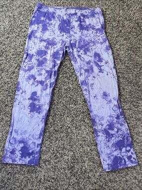 Girls Circo casual pants or Pjs size XL cute tie-dye purple lavender  SEE FLAWS